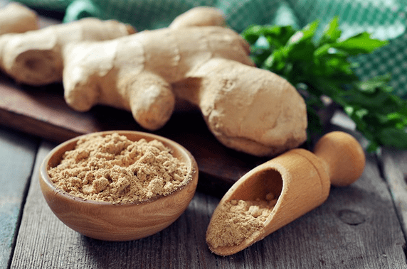 Ginger for potency