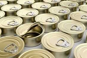 canned food as harmful products for potency